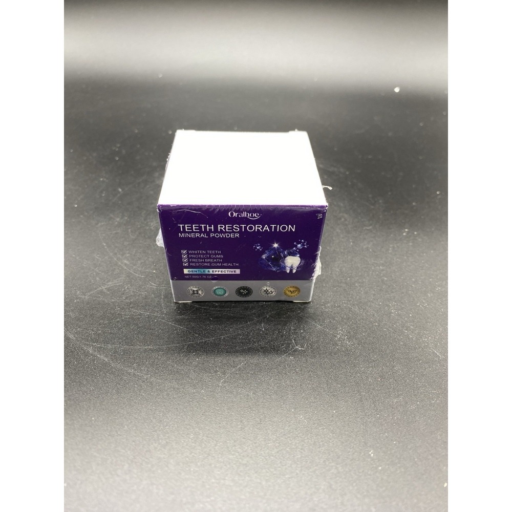 teeth restoration mineral powder tooth powder
